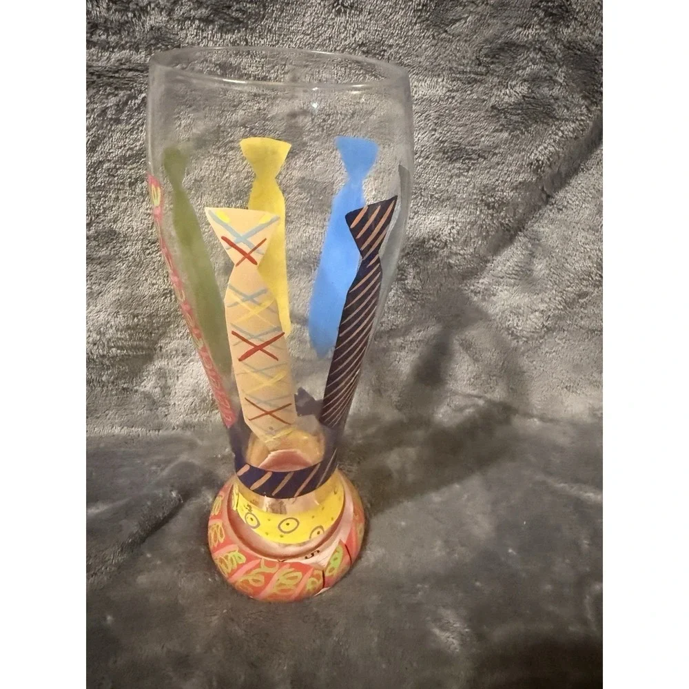 Lolita Fathers Day Not Another Mens Dad‎ Neck Tie Beer Pilsner Glass